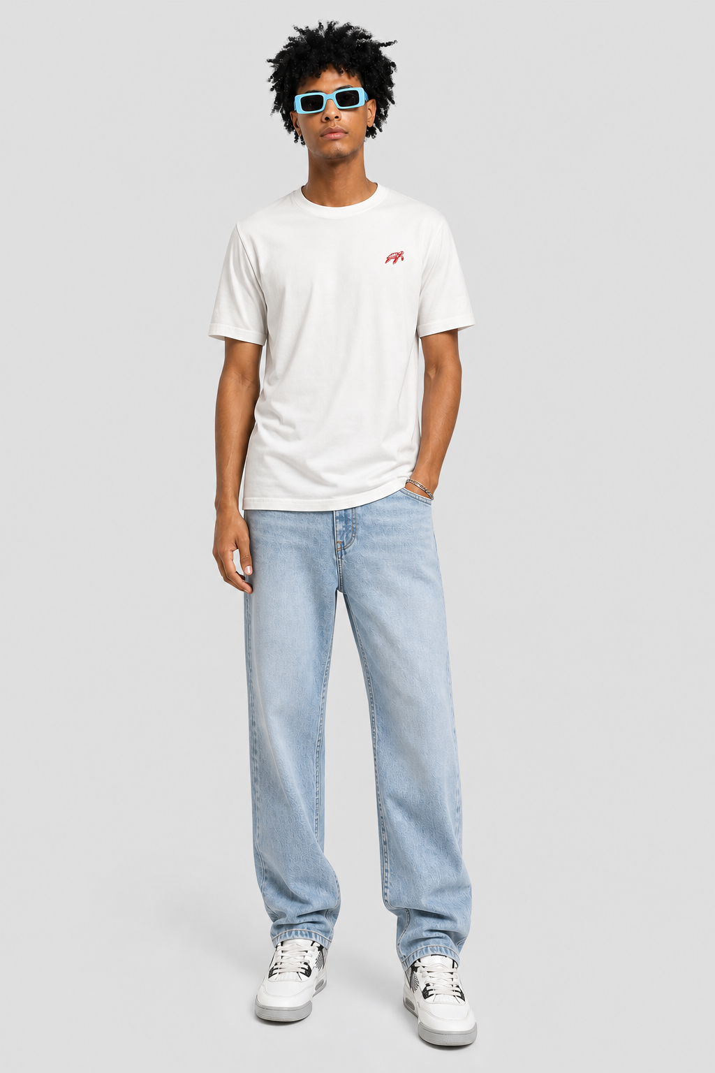 COLUMNN Red Script Tee