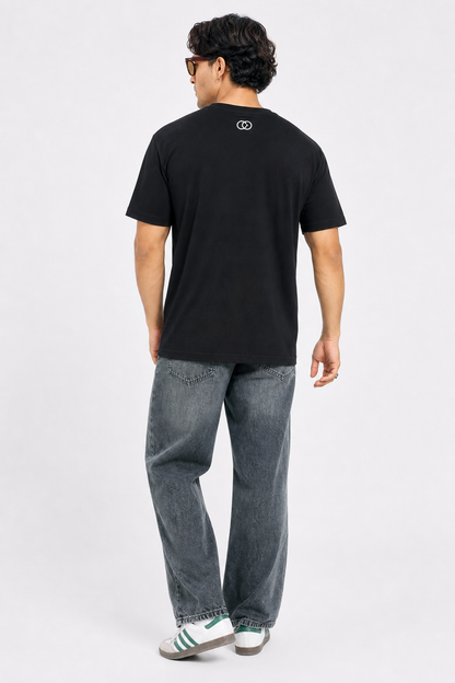COLUMNN Richie Heritage Tee-Black