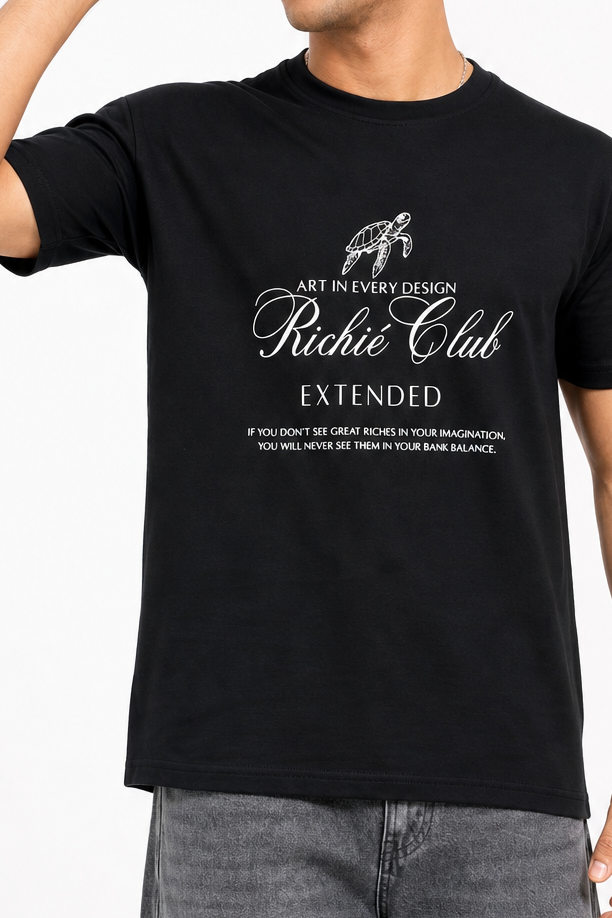 COLUMNN Richie Heritage Tee-Black