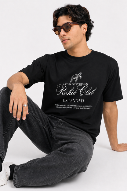 COLUMNN Richie Heritage Tee-Black