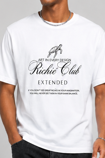 COLUMNN Richie Heritage Tee-White