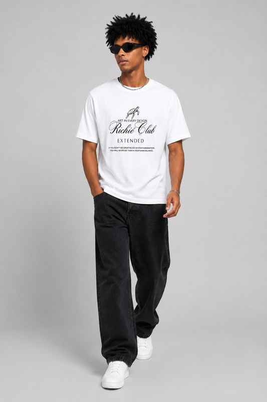 COLUMNN Richie Heritage Tee-White